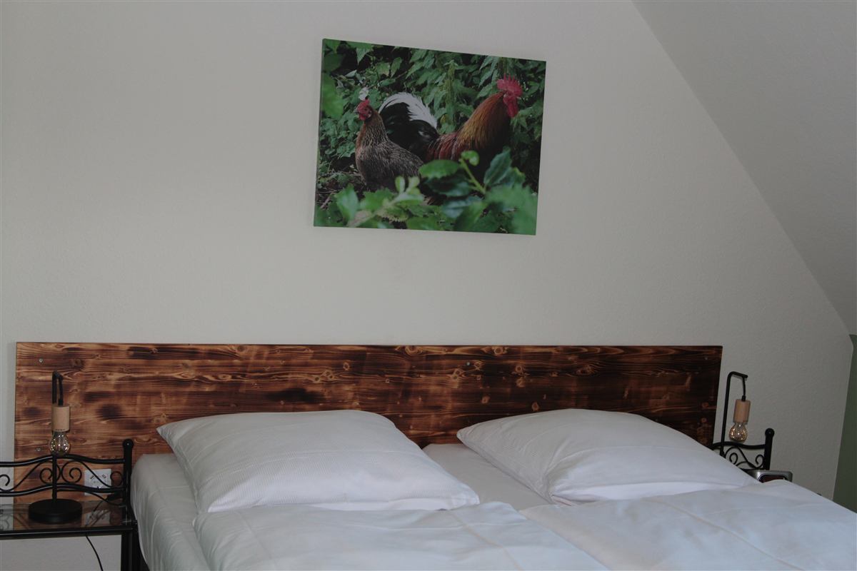 Schlafzimmer Hühner
